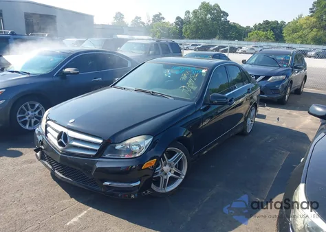 2013 Mercedes-Benz C 250 Luxury/Sport from USA, damaged, VIN WDDGF4HB8DA783486